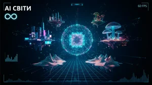 Безкінечні AI світи, іллюстрація